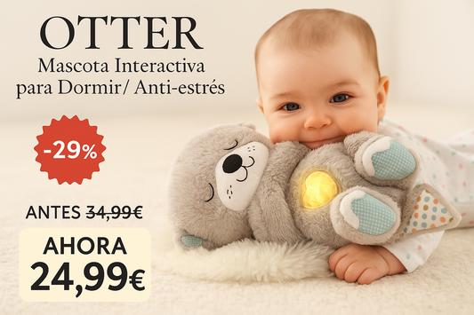OTTER Mascota Interactiva para Dormir/ Anti-estrés