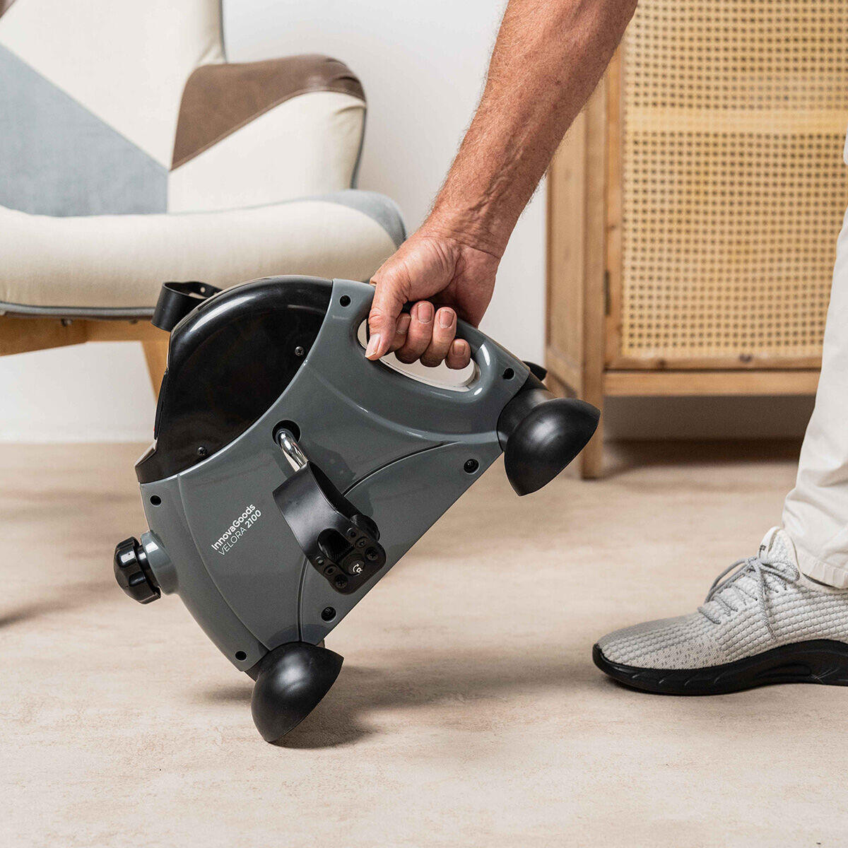 Pedaleador Estático para Piernas y Brazos