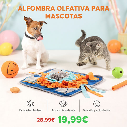 Alfombra Olfativa para Mascotas