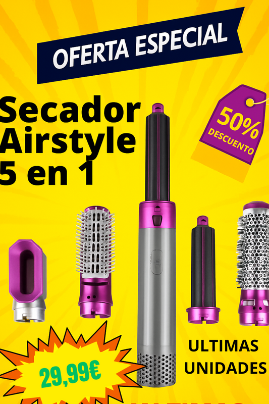 Secador Airstyle 5en1
