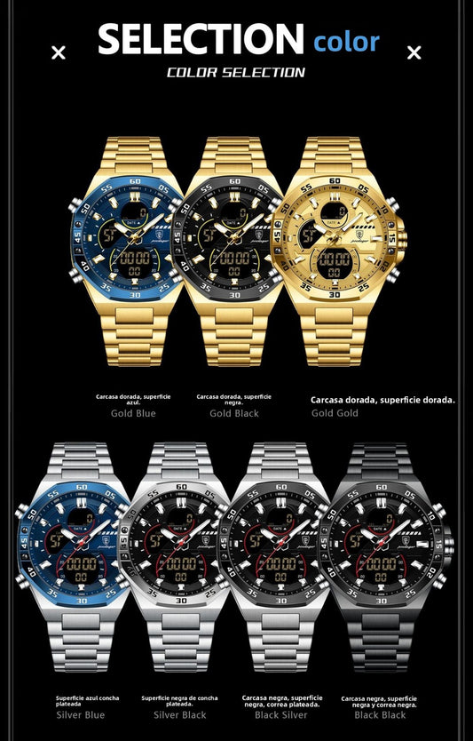 POEDAGAR Reloj Cronológico