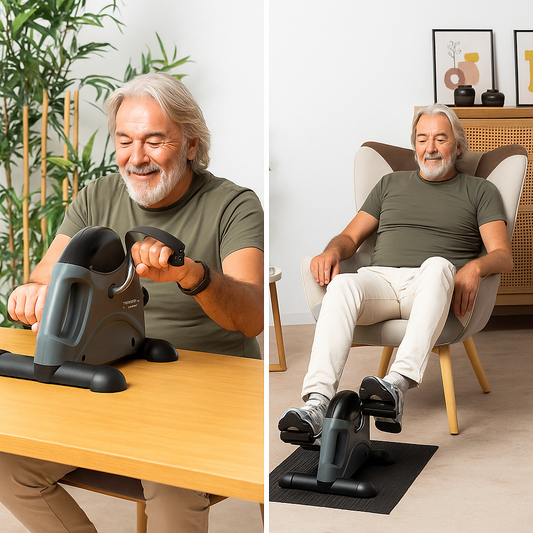 Pedaleador Estático para Piernas y Brazos