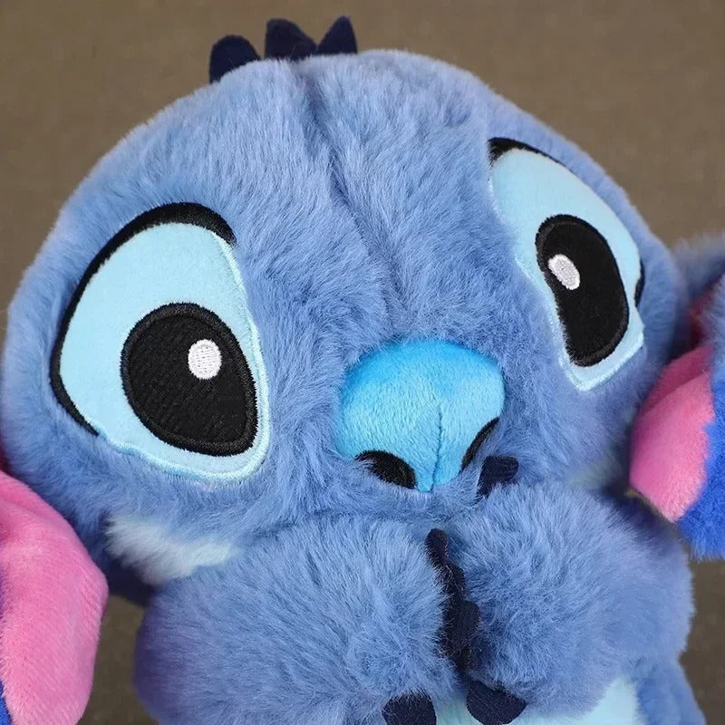 Peluche relajante para bebé que simula respiración azul